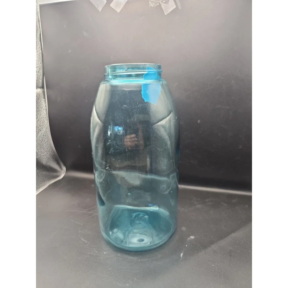 Ball Mason Quart Jar Aqua Blue 